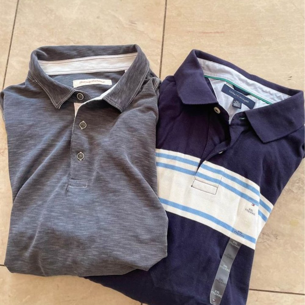 Men’s Tommy Bahama Golf Shirts Size XXL
